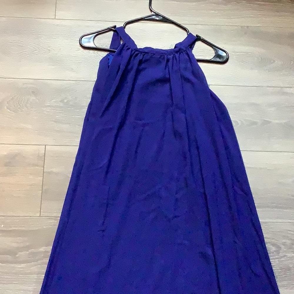 Blue Flowy dress. Size small